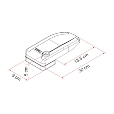 FIAMMA Safe Door Magnum, Vit