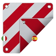 ProPlus flexibel varningsskylt, Italien/Spanien 2-i-1