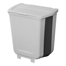 FLEXTRASH svart Sopspann med Lock, 9L