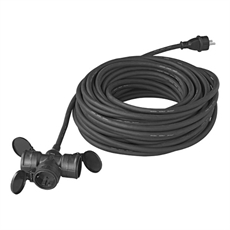 ProPlus Adapter Kabel Schuko-kontakt för 3 x CEE, 16A 20 M