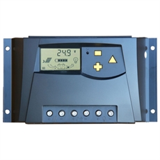 Batteriladdare 12-24 V/10 A m/ LCD display