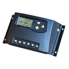 Batteriladdare 12-24 V/10 A m/ LCD display