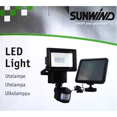 SUNWIND Soldriven utomhuslampa med sensor