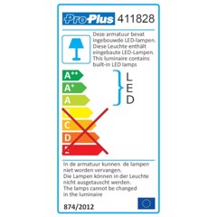 ProPlus Ytmonterad spotlight COB-LED 12V