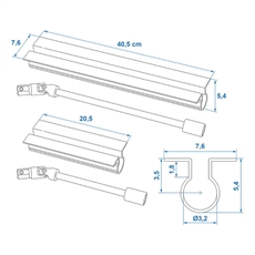 ProPlus Caravan Corner Comfort Kit