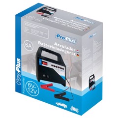 PRO PLUS Batteriladdare 6/12V, 6 Amp. 