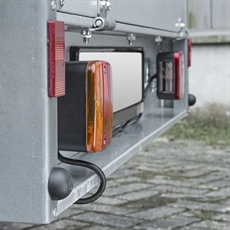 ProPlus Trailer light set på magnet, med 7,5 + 2,5 M kabel