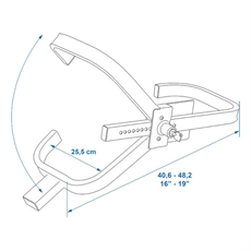 ProPlus Wheel Lock XL, 16" till 19"