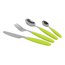 GIMEX Bestick Set, 16 Delar, Lime Grön