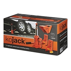 KOJACK Hydraulisk domkraft med utjämning för dubbelaxel 2 ton.