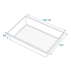 ProPlus Bestickbricka 24,7 x 17,2 x 5,2 cm