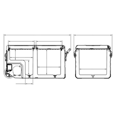 CARBEST DualCooler 72, Kompressor Kylarbox