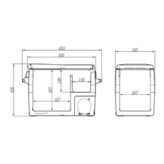 CARBEST Kompressorkylbox CampCooler 40