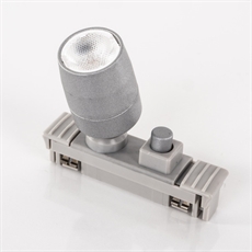 LED Spots, Silver för 12 V Rail System