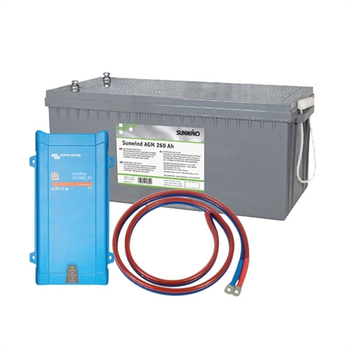 SUNWIND Nödkraftsystem 1,4 kWh AGM