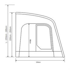 Outdoor Revolution Sportlite Air 320 Air markis