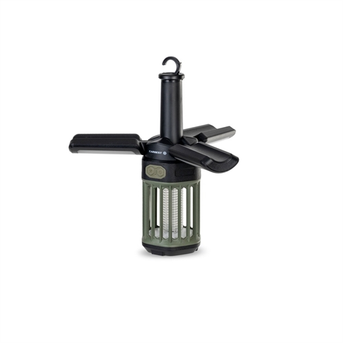 CARBEST Fällbar lampa m/insektsdödare RUNA