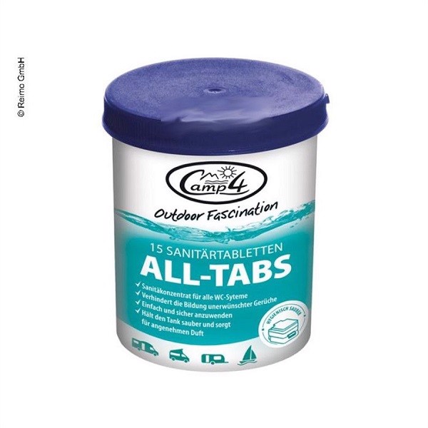 CAMP4 All-tabs för toalettanken