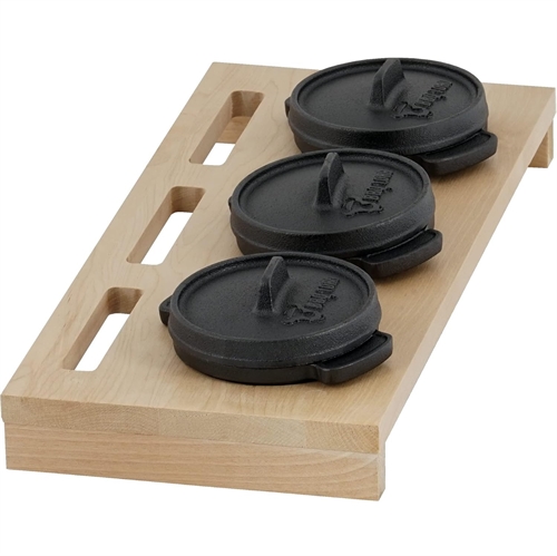 Dutch Oven, set med 3 mini grytor med lock