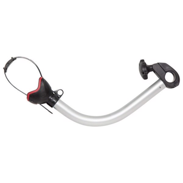 FIAMMA Bike-Block Pro S 4 med böjd arm, klämma för cykelram och monteringsfäste, inkl. rem.