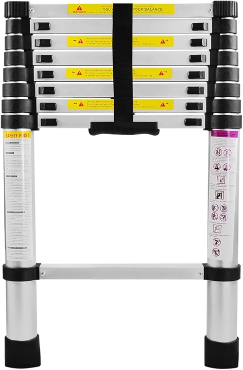 Teleskopstege 2,6 meter / 9 steg