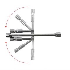 ProPlus Hopfällbar skiftnyckel 17, 19, 21, 23mm