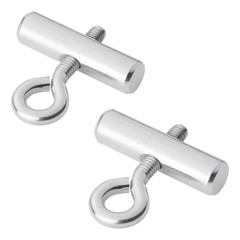 PROPLUS Stoppkloss för tältskena, 7 - 8 mm. set på 2 st