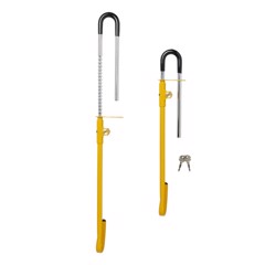 PROPLUS Pedal Rattlås Med 2 Nycklar