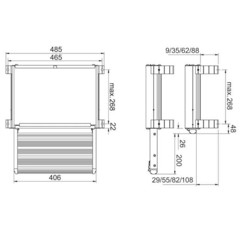 THULE Slide-Out Step Till Husvagn Manuell