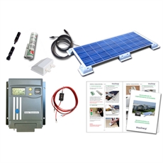 CAMPING SOLSYSTEM 400-450 Wh (100 WP MPPT)