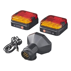 ProPlus Trailer light set LED med magnettråd (Bluetooth) 13-polig