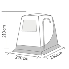 REIMO, Uppdatera Premium Hitch Tent för MB Vito