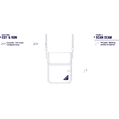 PACSAFE Coversafe X75 Pengakatt GRÅ