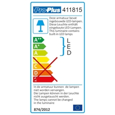 Proplus Ytmonterad Armatur 24-leds 12V