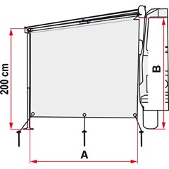 FIAMMA Sun View Side CS/F35 - Markissida