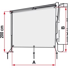 FIAMMA Sun View Side CS/F35 - Markissida