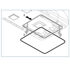 TRUMA Förseglingsram 400 x 400 mm