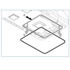 TRUMA Förseglingsram 400 x 400 mm