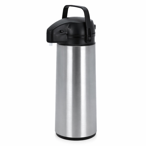 Termoskanna m/pump, stål