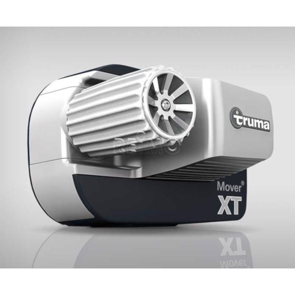 TRUMA Mover XT2 med modern design och synlig rullmekanism för flyttning av husvagnar.