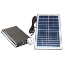 CAMPINGKIT 100 MED 25W SOLCELLPANEL